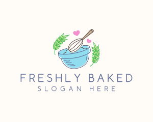 Baking Whisk Patisserie logo design