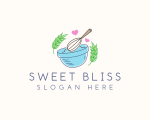 Baking Whisk Patisserie logo design