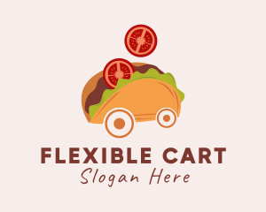 Taco Snack Cart logo design