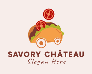 Taco Snack Cart logo design