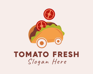 Taco Snack Cart logo design