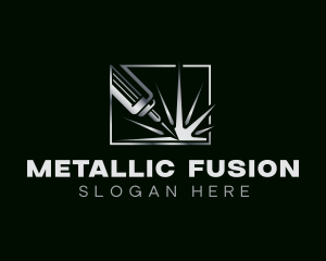 Industrial Metal Laser logo design