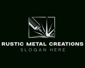 Industrial Metal Laser logo design