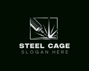 Industrial Metal Laser logo design