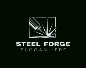 Industrial Metal Laser logo design