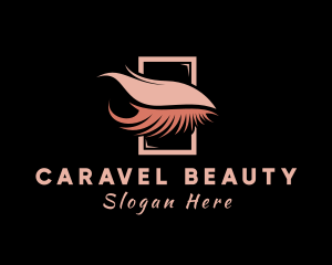 Eyelash Beauty Salon Cosmetic logo design