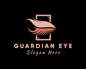 Eyelash Beauty Salon Cosmetic logo design