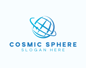 Global Sphere Orbit logo design