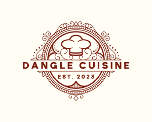 Cuisine Badge Bistro logo design