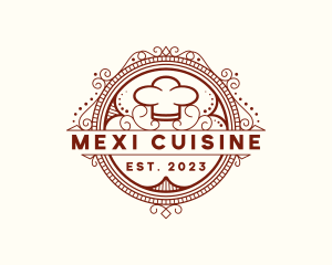 Cuisine Badge Bistro logo design