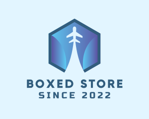 Airplane Travel Package logo design