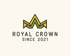 Royal Crown Headdress logo design