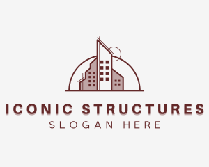 Architect Building Structure logo design