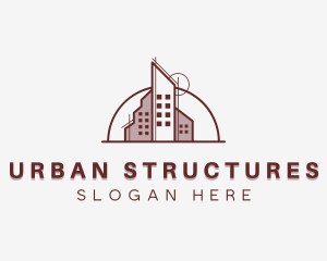 Architect Building Structure logo design