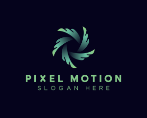 AI Motion Business logo design