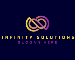 Agency Infinity Loop logo design