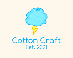 Cotton Candy Storm logo design