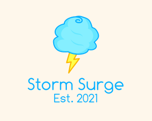 Cotton Candy Storm logo design