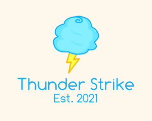 Cotton Candy Storm logo design