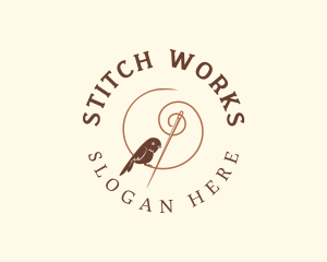 Needle Yarn Stitch logo design