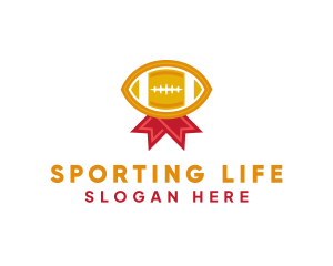 Football Sports Medal logo