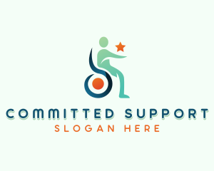 Charity Foundation Disability logo design