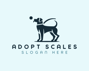 Dog Pet Ball logo design