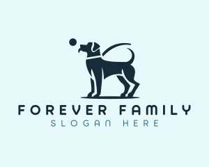 Dog Pet Ball logo design