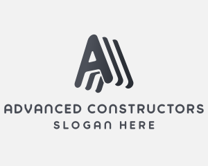 Architecture Firm Letter A logo design