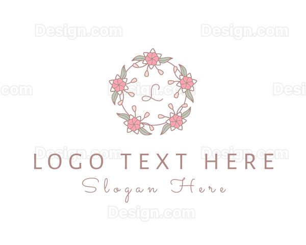 Floral Wedding Planner Logo