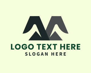 Creative Agency Letter M logo