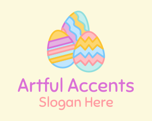 Colorful Decorative Eggs  logo