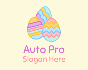 Colorful Decorative Eggs  logo