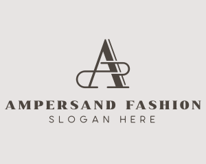 Fashion Tailor Boutique Letter A logo design