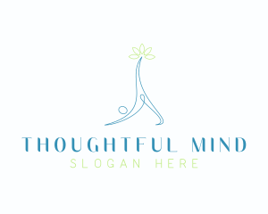 Holistic Spa Yoga logo design