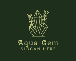 Green Precious Gem logo design