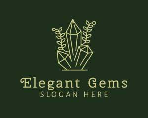 Green Precious Gem logo design