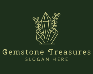 Green Precious Gem logo design