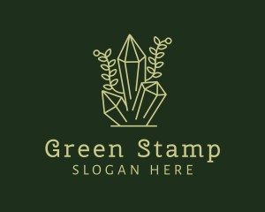 Green Precious Gem logo design