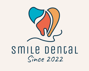 Colorful Dental Care logo design