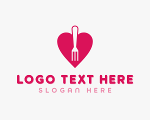 Pink Heart Fork logo