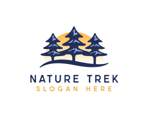 Pine Forest Nature logo