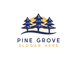 Pine Forest Nature logo