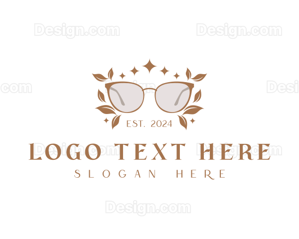 Botanical Shades Eyeglass Logo