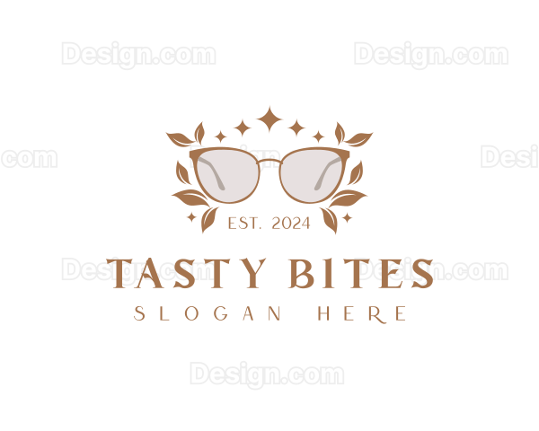 Botanical Shades Eyeglass Logo