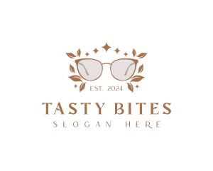 Botanical Shades Eyeglass Logo