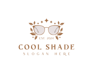 Botanical Shades Eyeglass logo design