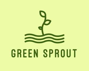 Green Plant Seedling  logo