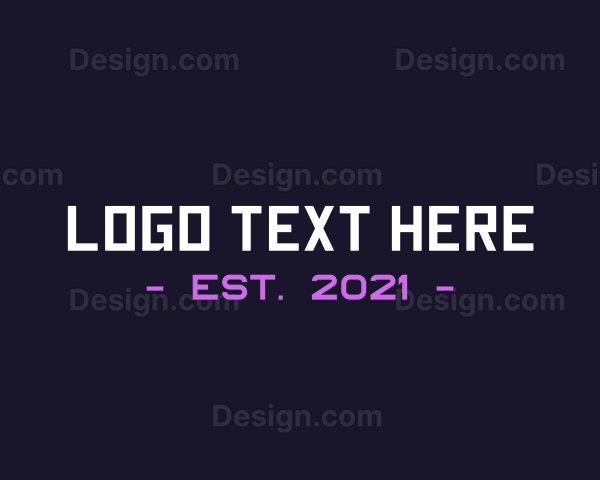 Web Developer Wordmark Logo