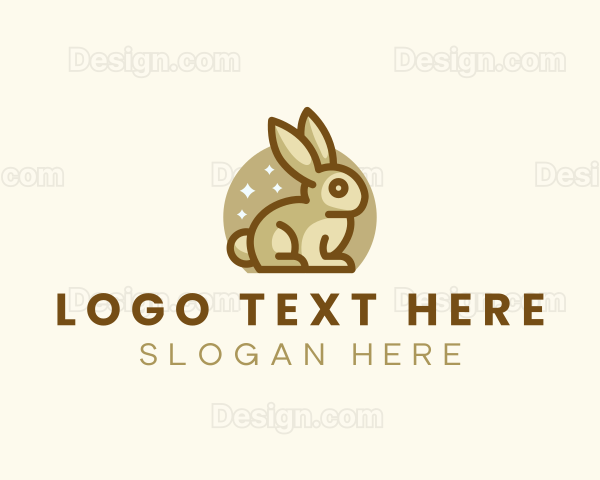 Bunny Rabbit Vet Logo